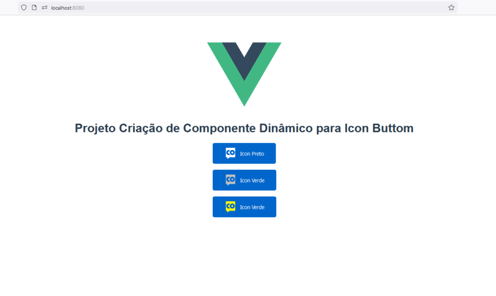 Vue3 Criar Componente Icon Button Dinâmico Reutilizável