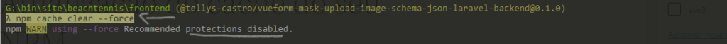 Solução Do Erro Pickalgorithm Npm Error Npm Cache Clear Force Solução Do Erro Pickalgorithm Npm Error Npm Cache Clear Force